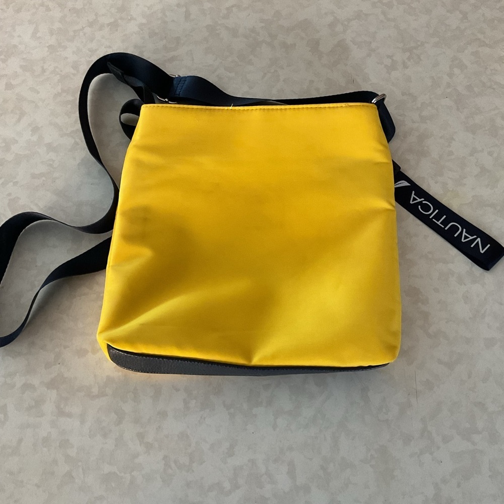 Nautica Vibrant Yellow Crossbody Bag - Picture 8 of 10
